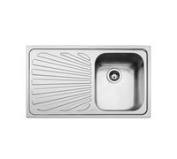 SMEG SP861S LAVELLO 1 VASCA CON GOCCIOLATOIO A SINISTRA 86X50CM INOX