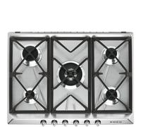 Smeg Victoria SR975XGH piano cottura Acciaio inox Da incasso 68.5 cm Gas 5 Fornello(i)