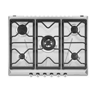 SMEG SRV576O PIANO COTTURA A GAS INCASSO 70CM LINEA CONTEMPORANEA INOX