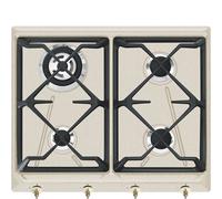 Smeg SRV864AVOGH2 piano cottura Avena Da incasso Gas 4 Fornello(i)