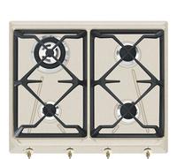 Smeg SRV864AVOGH2 piano cottura Avena Da incasso Gas 4 Fornello(i)