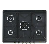 Smeg Coloniale Piano di cottura SRV876AOGH Antracite