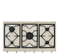 Smeg SRV896AVOGH2 piano cottura Avena Da incasso 90 cm Gas 5 Fornello(i)