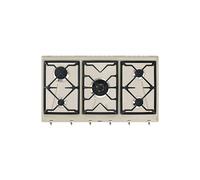 Smeg SRV896AVOGH2 piano cottura Avena Da incasso 90 cm Gas 5 Fornello(i)