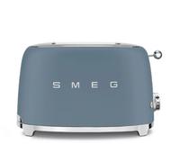 SMEG TOASTER 2X2 50STYLE STORM BLUE MATT TSF01SBMEU
