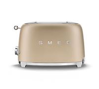 Smeg Tostapane 50's Style - Oro OPACO 2x2 - TSF01CHMEU
