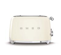 Smeg Tostapane 50's Style - Panna LUCIDO 4x4 - TSF03CREU