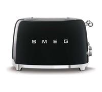 Smeg Tostapane 50's Style – Nero LUCIDO 4x4 – TSF03BLEU