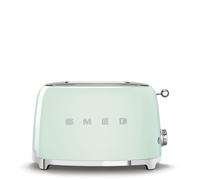 SMEG TSF01PGEU TOSTAPANE ELETTRICO LINEA ANNI '50 2 FETTE VERDE ACQUA