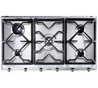 Smeg Universal SRV596GH5 piano cottura Acciaio inossidabile Da incasso Gas 5 Fornello(i)