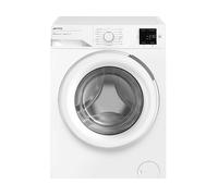 SMEG WMC72SEA Lavatrice, Caricamento frontale, 7,00 kg, 15 programmi, Profondità 49,60 cm, Bianco, livello rumorosità centrifuga 74 dB(A