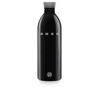 Smeg x 24Bottles, WBF02BL, Urban Bottle 1L, 50's Style Aesthetic, Nero