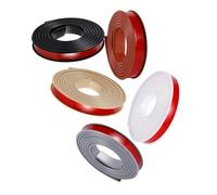 SMELEDFCFK Banda per Bordi Armadi A Forma di U, Bordatura Autoadesivo 5m, 20mm 30mm 40mm 50mm Edge Protector per Protezione E Riparazione di Mobili da Tavolo(Black,50mm)