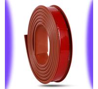 SMELEDFCFK Bordatura Autoadesiva per Mobili 50mm, Nastro per Impiallacciatura Profilo A U, Nastro Bordo del Desktop, 5m Bordatura per Mobili per Impiallacciatura(Burgundy,40mmx5m)