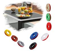 SMELEDFCFK Nastro per Impiallacciatura Autoadesiva, 1m Edge Protector, Bordatura per Mobili per Bordi 9-40mm, Banda per Bordi Pannelli di Tavoli E Sedie A Forma di U(Yellow,14mmx1m)