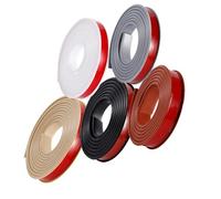 SMELEDFCFK Nastro per Impiallacciatura Profilo A U, 10m Edge Protector per Bordi di Piani di Lavoro 9mm-50mm, Protezione Bordi di Armadietti Strisce Bordo in TPE(Grey,9mm)