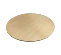 SMELEDFCFK Piatto Girevole da Tavolo in Legno 50cm 60cm 70cm 80cm 90cm 100cm, Grande Vassoio da Portata Lazy Susan in Legno per Tavolo da Pranzo, Piatto Rotante Rotondo(Wood Color,100cm/40in)