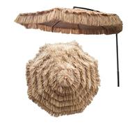 SMELEDFCFK Telo di Ricambio per Parasole Hawaiano Copertura di Ricambio per Ombrellone da Spiaggia 270cm/300cm Baldacchino per Ombrello in Paglia 8 Costole(3.0m/10FT(8-Ribs))