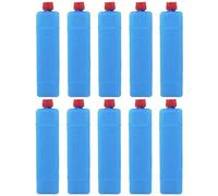 SMELEYOU 10 Pezzi Ice Pack pacchi di congelatore di Lunga Durata pacchi di Ghiaccio snelli riutilizzabili da 200 ml di Ghiaccio da 200 ml per Borse da Pranzo più fresche Campeggio in Spiaggia e Pesca