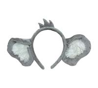 SMELEYOU Koala Costume Orecchie Fascia Orecchie di animali di peluche grigie per divertimento di festa Accessorio a tema fai-da-te per sollevare il morale