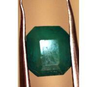 Smeraldo quadrato verde intenso 0,25 cts