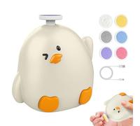 Smericante A Formas Di Pollo, Strumento Unghia, File Di Unghie Elettrico, Sicuro E Delicato, Design Ergonomico, Facilmente Pulito, 2,76x2.76x1.77 Pollici, Per Bambini, Adulti