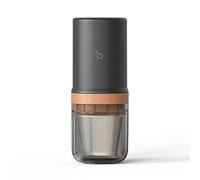 Smericante di caffè elettrico Burr, smerigliatrice per di caffè regolabile a 25 ingranaggio con USB ricaricabile, 24 W per pressa francese per caffè espresso, nero