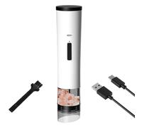 Smericio di pepe automatico - Mulino di spezie elettriche portatile | Uso a mano un per sale, gadget da cucina moderno per grani di pepe, cumino, cucina culinaria, accessorio per tavolo da pr