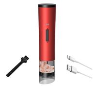 Smericio Di Peperoni - Shaker Ricarica USB, Distributore Di Sale Automatico, Elegante Gadget Culinario | Caratteristica Di Potenza Da 1200 MAh Ad Alta Capacità, Design Del Corpo Inossidabile Adatto A
