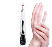 Smericio per unghie elettrico, tampone per unghie elettrico | 3 Modalità Regolabile File per per visualizzazione a LED senza cordone | Policiere di levigatrice per levigatrice per manicure, smerigliat