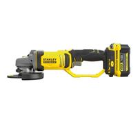 Smerigliatrice 125 mm - Litio 18V - 1 batteria 4Ah - STANLEY FATMAX V20 - SFMCG400M1K-QW