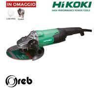 SMERIGLIATRICE 2000W DISCO 230mm 6600rpm HITACHI HIKOKI G23ST