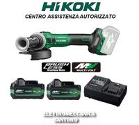SMERIGLIATRICE A BATTERIA G1813DVE D 125 MULTI VOLT BRUSHLESS HIKOKI VALIGIA