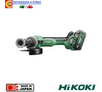 Smerigliatrice a Batteria HIKOKI ANG G1813DA 18V 125MM Brushless Con 2 Batterie