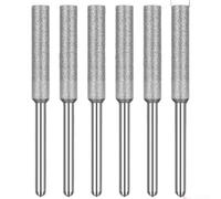 Smerigliatrice a catena per motosega, 4,0 mm/4,8 mm/5,5 mm, testa diamantata per motoseghe elettriche, affilatura di precisione, lunga durata, resistenza all'usura, fai da te, utenti e giardinieri (N)