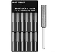 Smerigliatrice a catena per motosega a base di smeraldo con affilatura diamantata compatibile con lama per motosega elettrica Tipi (R)