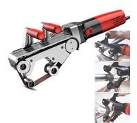 Smerigliatrice a nastro della levigatrice del tubo dell'acciaio inossidabile con le velocità variabili per la lucidatura e la macinazione dei metalli