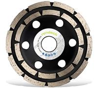 Smerigliatrice a tazza diamantata 125 mm per calcestruzzo, muratura, pietra. Mola a tazza diamantata universale | qualità del marchio rendech®