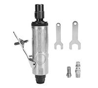 Smerigliatrice ad aria 1/4 di pollice, mini smerigliatrice pneumatica, strumento per la lucidatura e l’incisione in lega di zinco con regolatore di velocità, 22000 giri/min per la