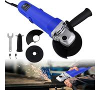 Smerigliatrice Angolare 1100W, Ø Disco 115 mm, Smerigliatrice Elettrica,velocità a vuoto 12000 rpm,softstart,Blocco Del Mandrino,Smerigliatrice Angolare Con Cavo Per Tagliare,Smerigliare e Lucidare