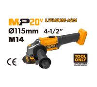 SMERIGLIATRICE ANGOLARE 115MM 20V SERIE MP20V
