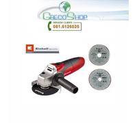 Smerigliatrice angolare/115mm 850W + 2 Dischi diamantati Einhell - TC-AG 125 Kit