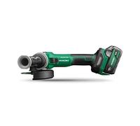 HIKOKI Akku Winkelschleifer G1813DVE, Schleifscheiben Ø: 125 mm (18V, 5,0 Ah Li-ion, Leerlaufdrehzahl: 3200-8000 min-1/ mit (AT Modus), Antriebsspindel: M14, Brushless, Zubehör im HSCIII Koffer)