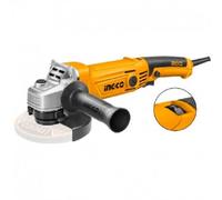 SMERIGLIATRICE ANGOLARE 125MM 1100W CON VELOCITÀ VARIABILE' - INGCO AG1100385