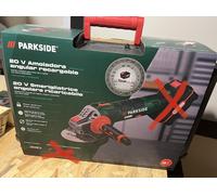 Smerigliatrice angolare a batteria 20V PARKSIDE Senza Batteria Nuovo Garanzia 3