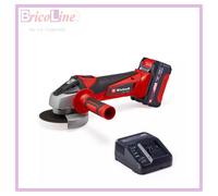 SMERIGLIATRICE ANGOLARE A BATTERIA EINHELL TC-AG 18/115 Li (1 pz. da 4,0 Ah)