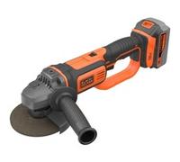 BLACK+DECKER BCG720M1-QW, Smerigliatrice angolare Nero/Orange