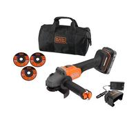 Black & Decker BEMW451BH-QS tagliaerba Tagliaerba a spinta AC Nero, Arancione