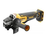 Smerigliatrice angolare a batteria DeWalt 115 mm con interruttore a bilanciere 18 V, senza batteria DCG413N