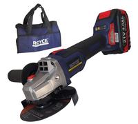 SMERIGLIATRICE ANGOLARE A BATTERIA FLEX 100/115MM 21V 4.0AH 8500RPM RE10021